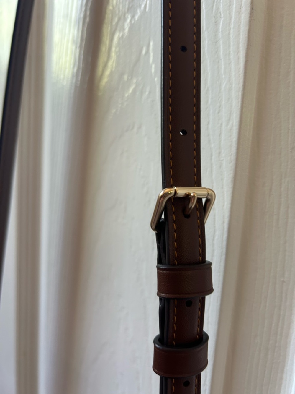 Coach Signature Mini Canvas Jamie Crossbody Bag - Brown/Chestnut - Picture 7 of 9